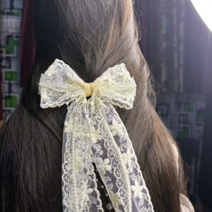 Sparkling Lace Bloom Bow
